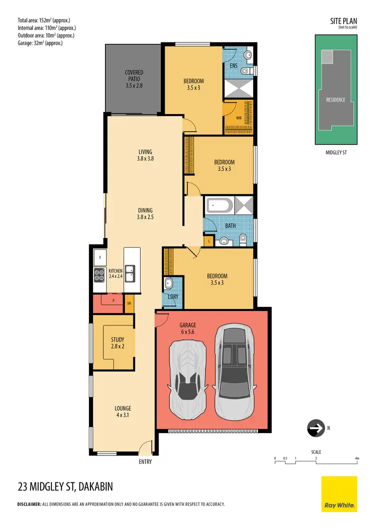 Floorplan of Homely house listing, 23 Midgley Street, Dakabin QLD 4503