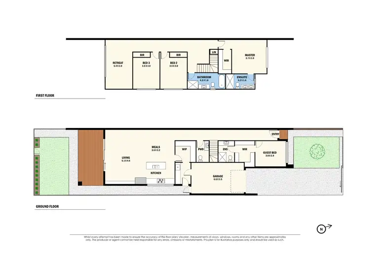 Floorplan of Homely house listing, 10 Noordenne Avenue, Seaholme VIC 3018