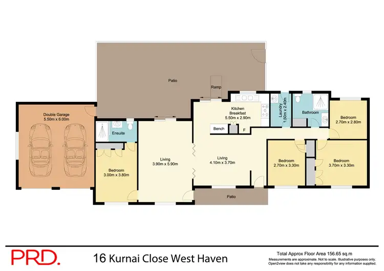 Floorplan of Homely house listing, 16 Kurnai Close, West Haven NSW 2443
