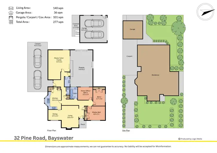 Floorplan of Homely house listing, 32 Pine Road, Bayswater VIC 3153
