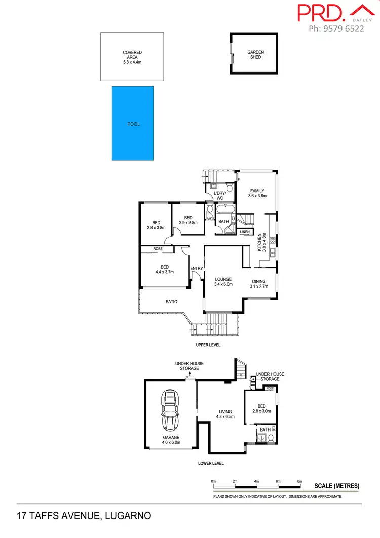 Floorplan of Homely house listing, 17 Taffs Avenue, Lugarno NSW 2210