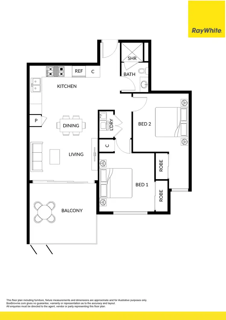 Floorplan of Homely unit listing, 2216/100 Duporth Avenue, Maroochydore QLD 4558