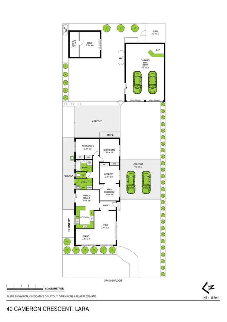 Floorplan of Homely house listing, 40 Cameron Crescent, Lara VIC 3212
