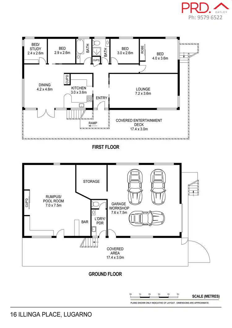 Floorplan of Homely house listing, 16 Illinga Place, Lugarno NSW 2210