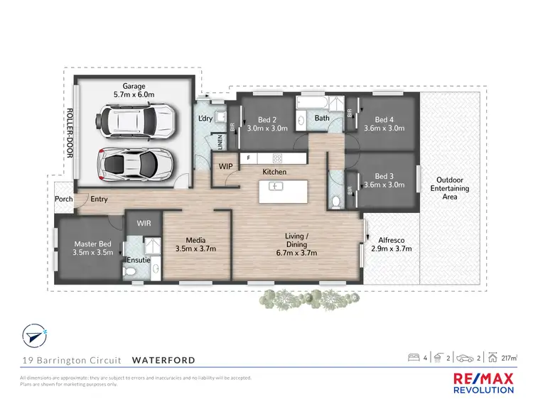 Floorplan of Homely house listing, 19 Barrington Circuit, Waterford QLD 4133