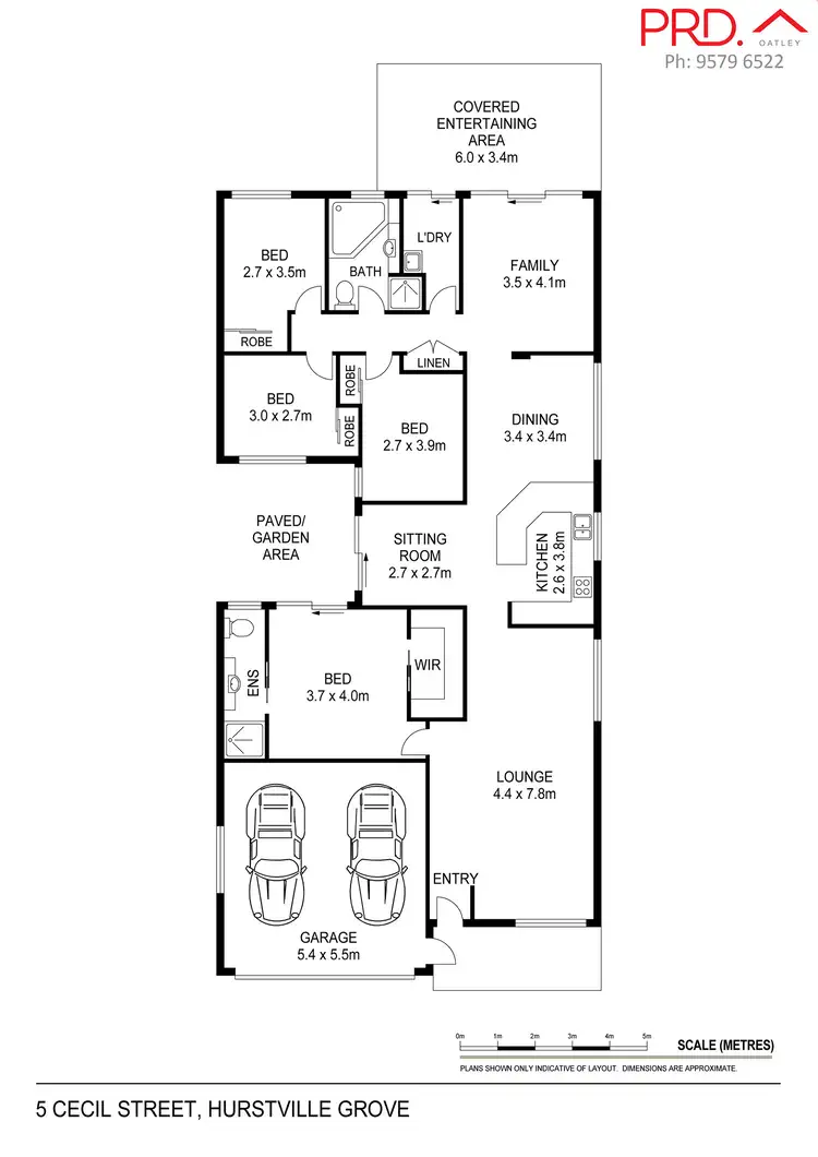 Floorplan of Homely house listing, 5 Cecil Street, Hurstville Grove NSW 2220