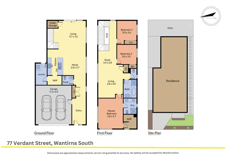 Floorplan of Homely house listing, 77 Verdant Street, Wantirna South VIC 3152