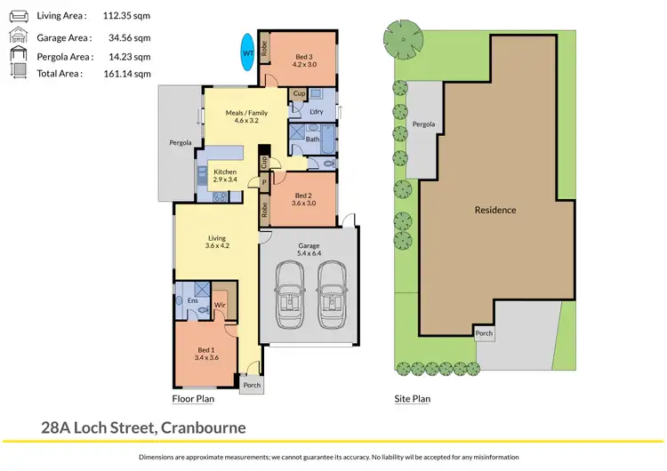 Floorplan of Homely house listing, 28A Loch Street, Cranbourne VIC 3977