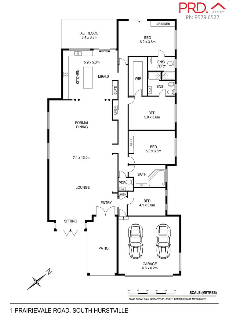 Floorplan of Homely house listing, 1 Prairievale Road, South Hurstville NSW 2221
