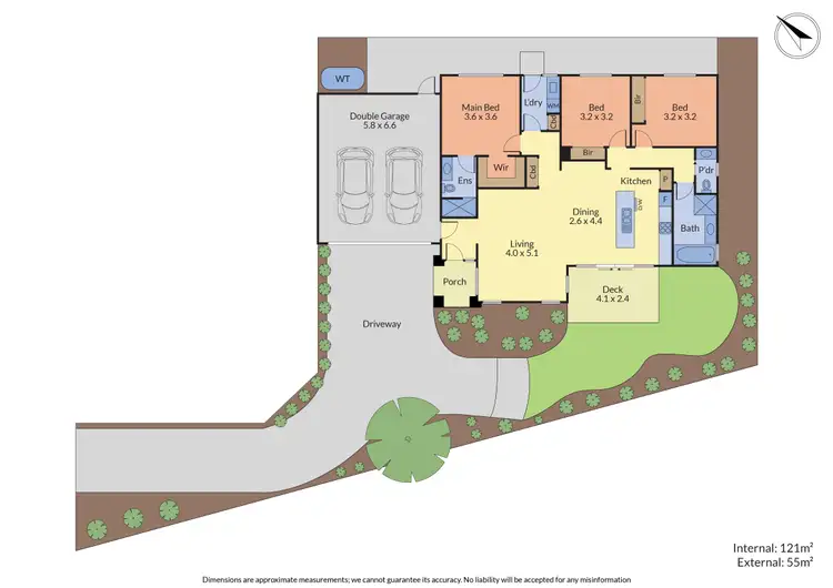 Floorplan of Homely house listing, 2B Mcdonald Crescent, Boronia VIC 3155