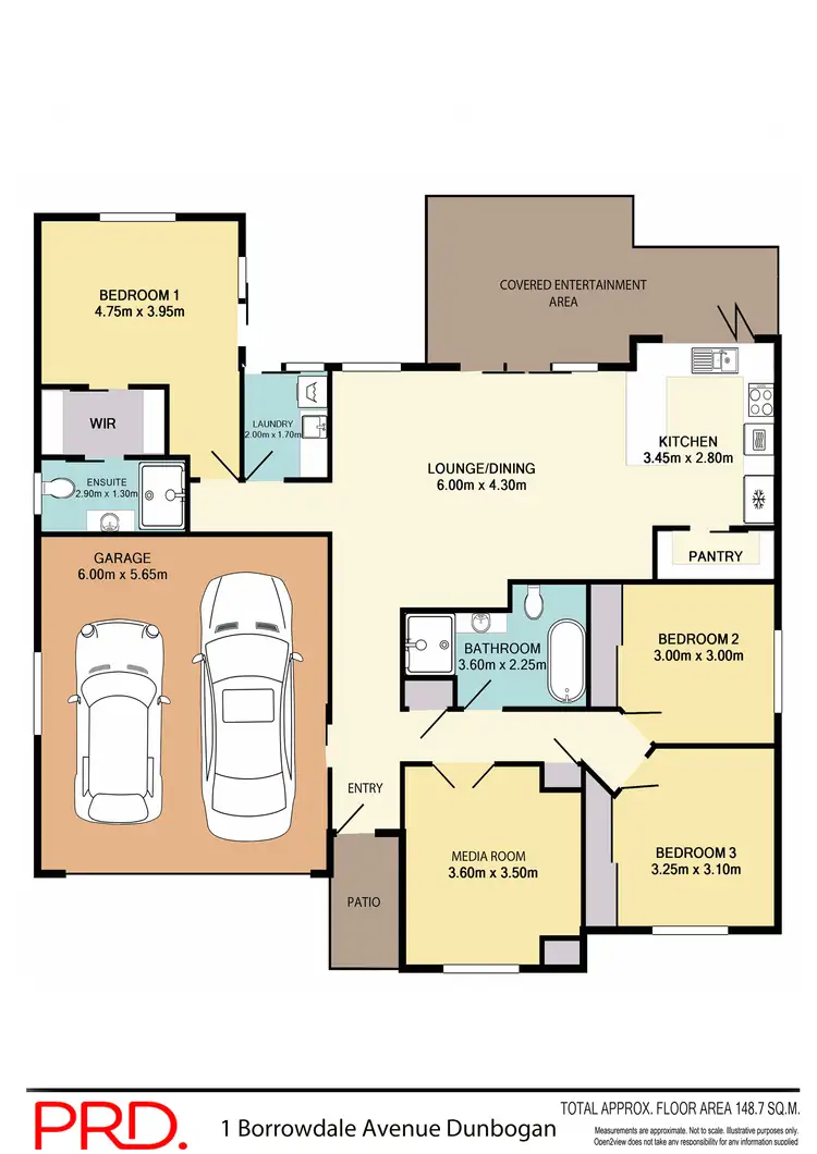 Floorplan of Homely house listing, 1 Borrowdale Avenue, Dunbogan NSW 2443