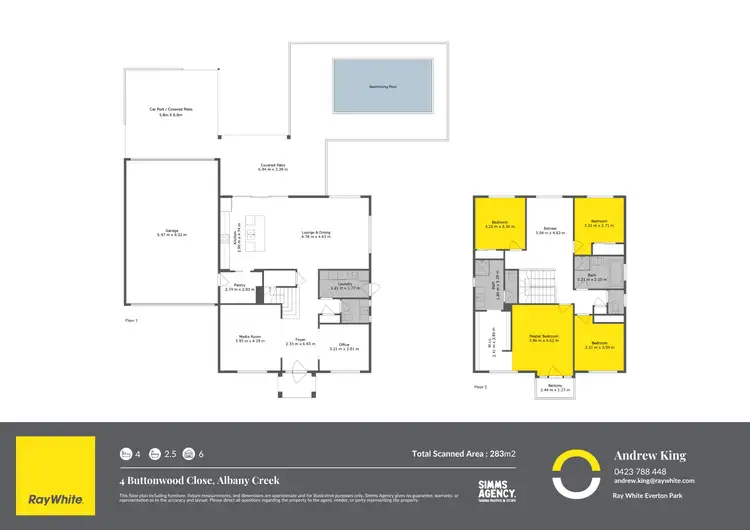 Floorplan of Homely house listing, 4 Buttonwood Close, Albany Creek QLD 4035