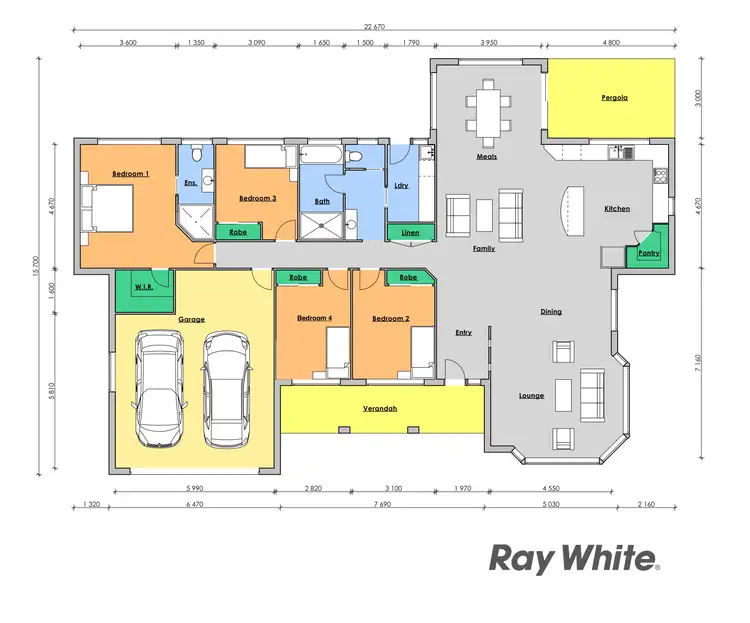 Floorplan of Homely rural property listing, 28 Mullalone Place, Pampoolah NSW 2430
