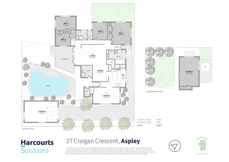 Floorplan of Homely house listing, 27 Craigan Crescent, Aspley QLD 4034