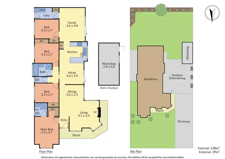 Floorplan of Homely house listing, 123 Waradgery Drive, Rowville VIC 3178