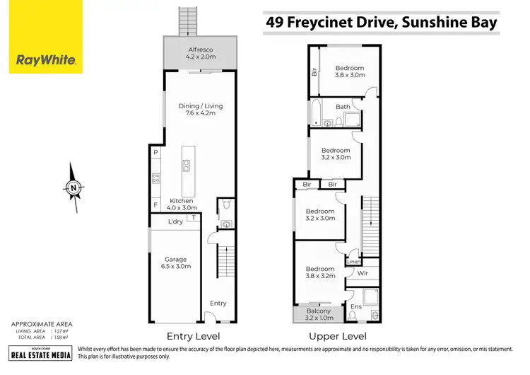 Floorplan of Homely house listing, 49a Freycinet Drive, Sunshine Bay NSW 2536