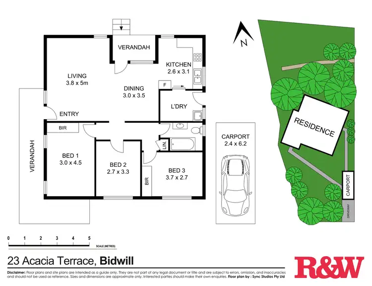 Floorplan of Homely house listing, 23 Acacia Terrace, Bidwill NSW 2770