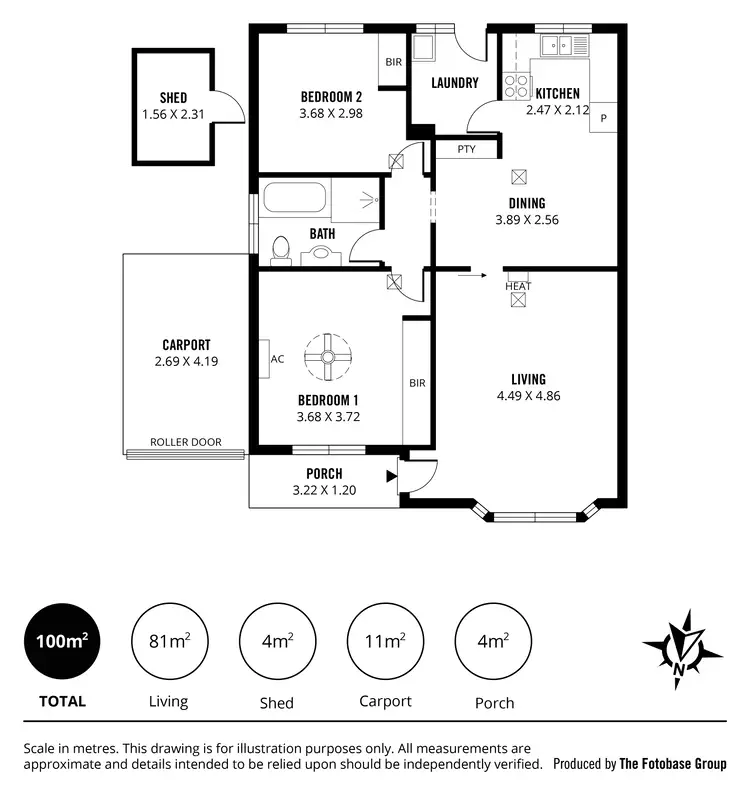 Floorplan of Homely unit listing, 3/17 Station Avenue, Blackwood SA 5051