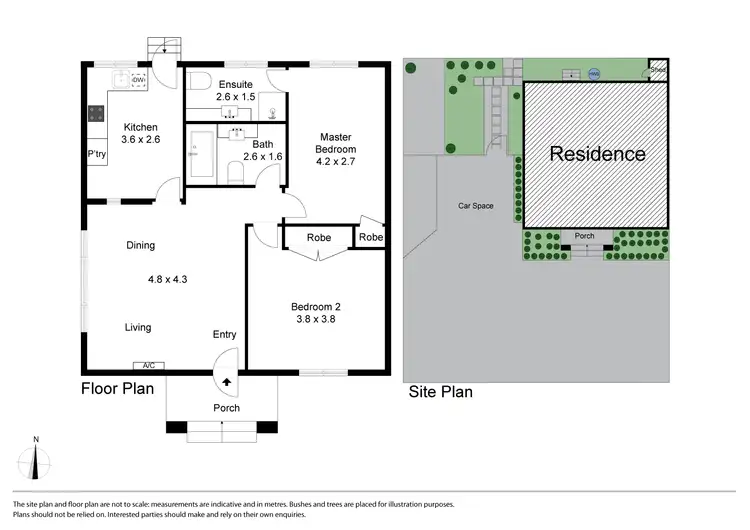 Floorplan of Homely unit listing, 1/6 Dobson Avenue, Oakleigh East VIC 3166