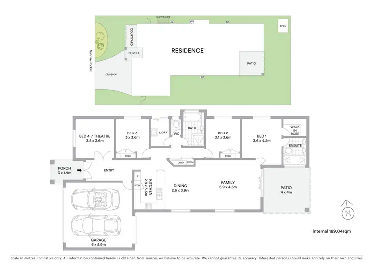 Floorplan of Homely house listing, 26 Springbrook Parade, Idalia QLD 4811