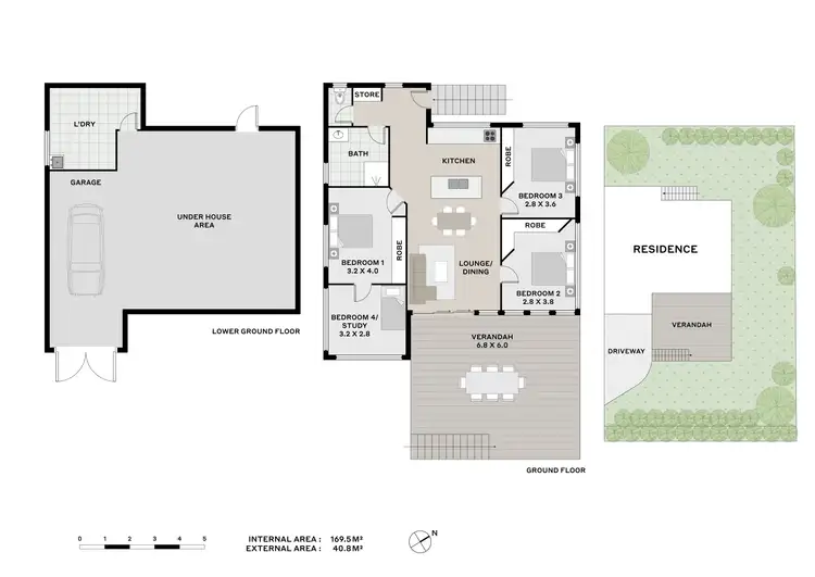 Floorplan of Homely house listing, 44 Hubert Street, South Townsville QLD 4810
