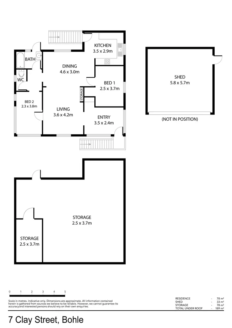 Floorplan of Homely house listing, 7 Clay Street, Bohle QLD 4818