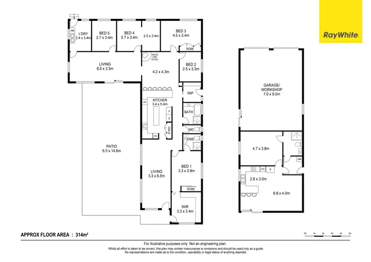Floorplan of Homely rural property listing, 38 WRIGHT ROAD, Stanmore QLD 4514