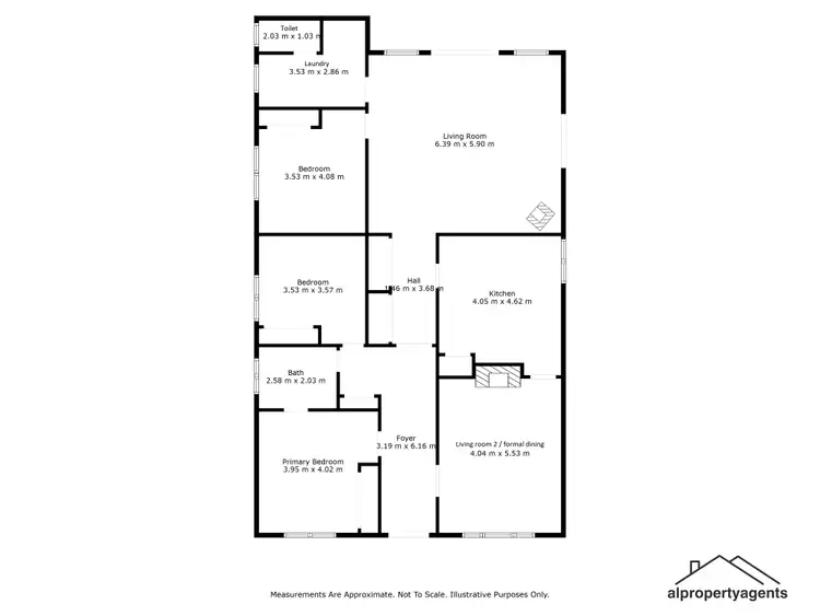 Floorplan of Homely house listing, 25 Stawell Road, Horsham VIC 3400