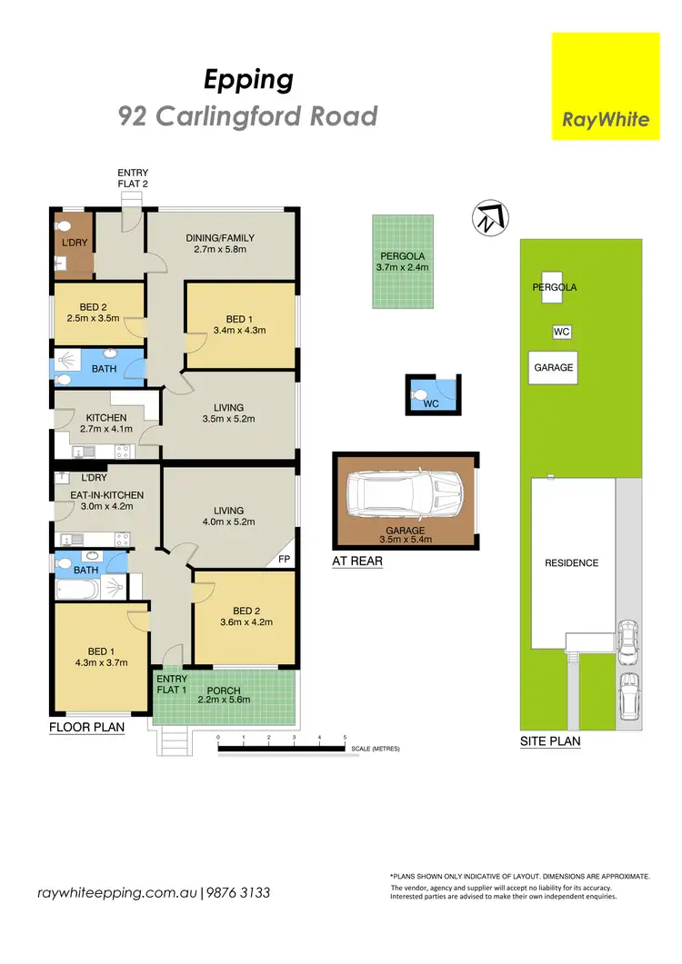 Floorplan of Homely house listing, 92 Carlingford Road, Epping NSW 2121