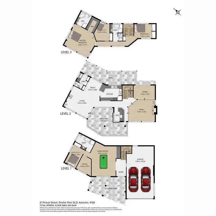 Floorplan of Homely house listing, 21 Pictum Street, Shailer Park QLD 4128