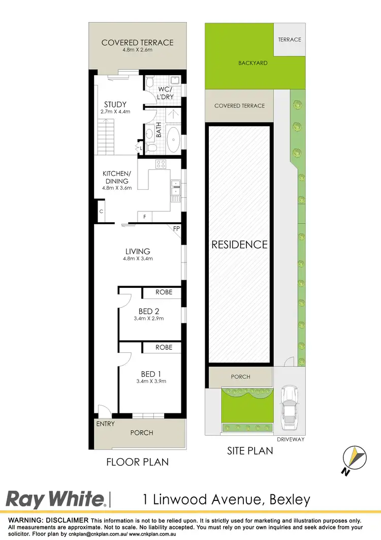 Floorplan of Homely house listing, 1 Linwood Avenue, Bexley NSW 2207