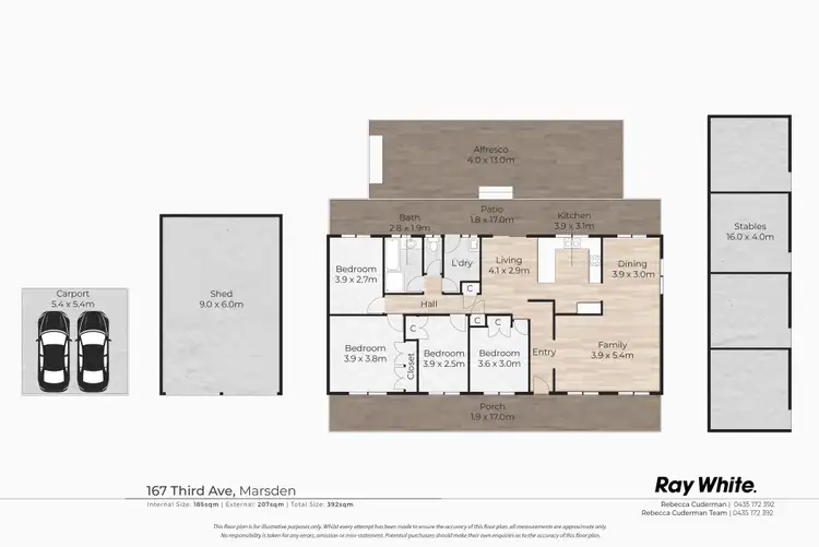 Floorplan of Homely house listing, 167 Third Avenue, Marsden QLD 4132