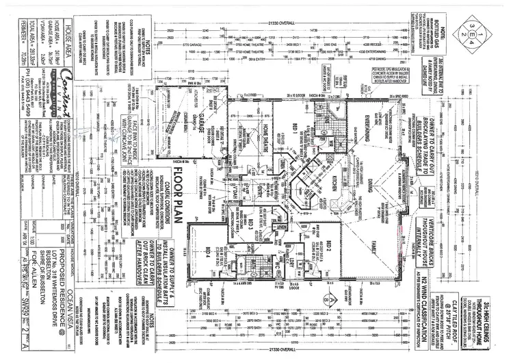 Floorplan of Homely house listing, 9 Whitemoss Drive, Vasse WA 6280
