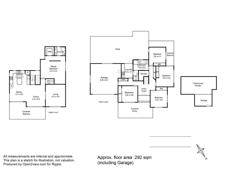 Floorplan of Homely house listing, 74 Nelson Road, Mount Nelson TAS 7007