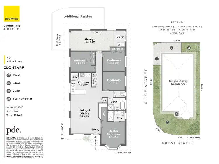 Floorplan of Homely house listing, 40 Alice Street, Clontarf QLD 4019