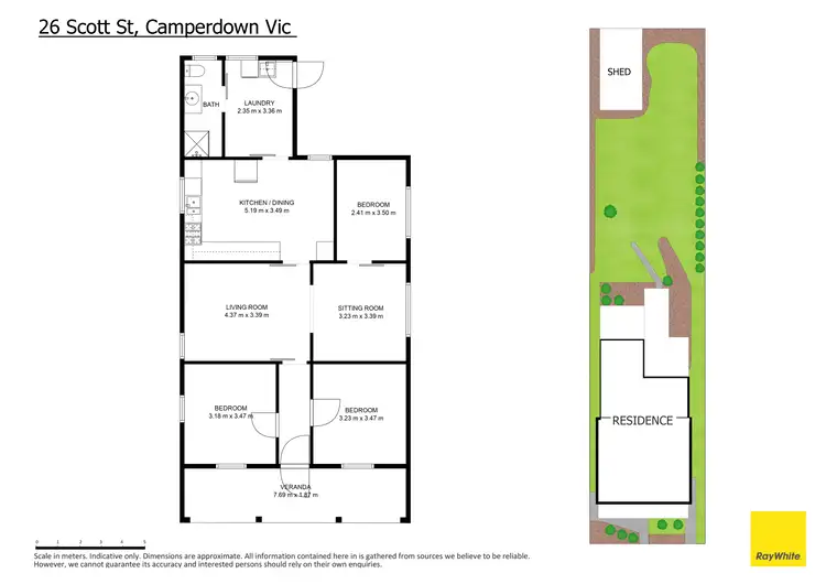 Floorplan of Homely house listing, 26 Scott Street, Camperdown VIC 3260