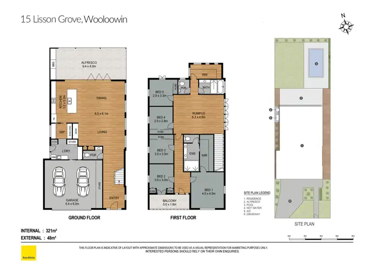 Floorplan of Homely house listing, 15 Lisson Grove, Wooloowin QLD 4030