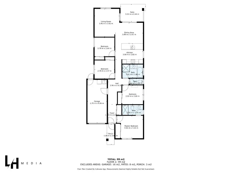 Floorplan of Homely house listing, 90 Daintree Circuit, North Lakes QLD 4509