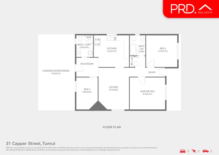 Floorplan of Homely house listing, 31 Capper Street, Tumut NSW 2720
