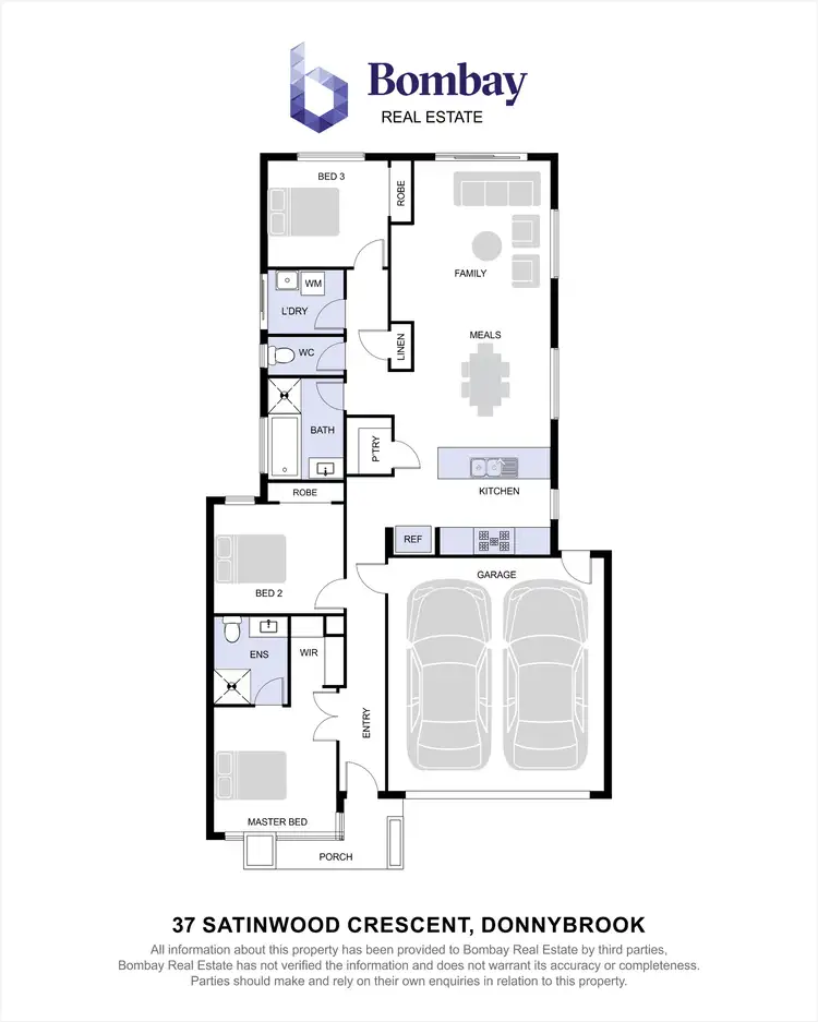Floorplan of Homely house listing, 37 Satinwood Crescent, Donnybrook VIC 3064