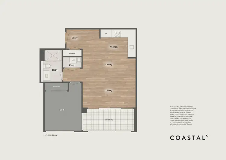 Floorplan of Homely apartment listing, 4411/88 The Esplanade, Surfers Paradise QLD 4217