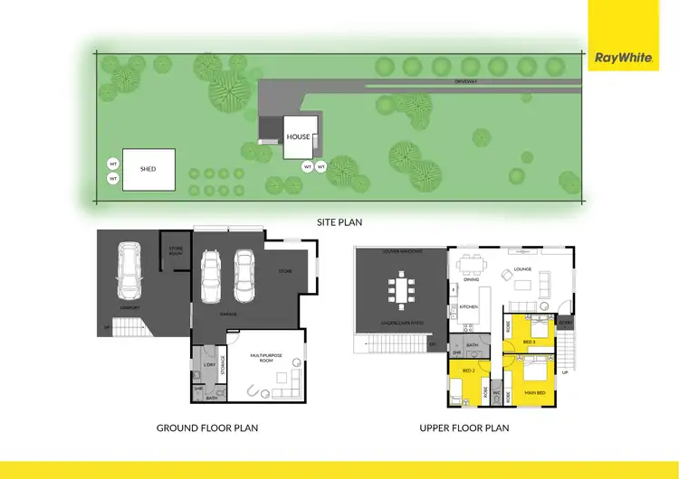 Floorplan of Homely house listing, 42 Wrights Road, Strathdickie QLD 4800