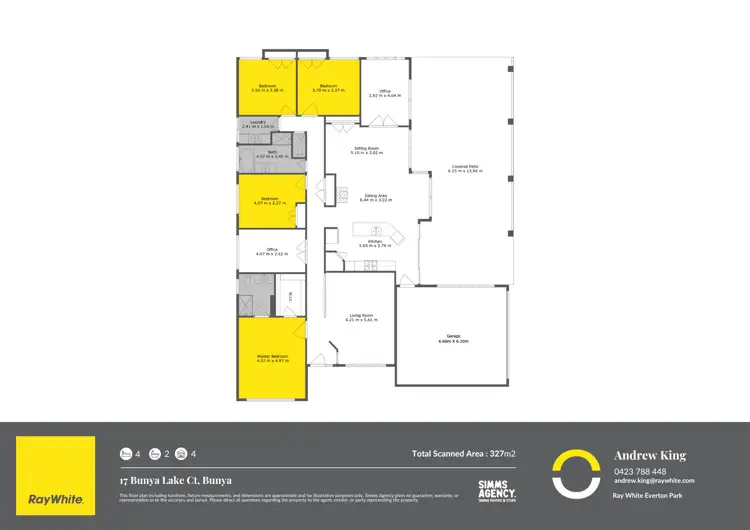 Floorplan of Homely house listing, 17 Bunya Lake Court, Bunya QLD 4055