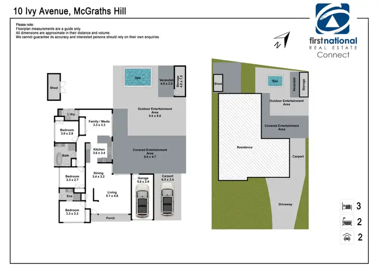 Floorplan of Homely house listing, 10 Ivy Avenue, Mcgraths Hill NSW 2756