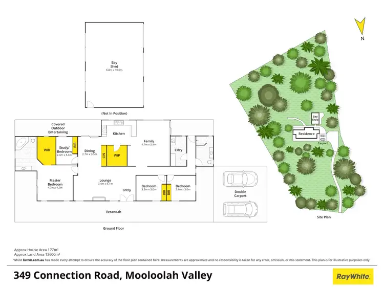 Floorplan of Homely house listing, 349 Connection Road, Mooloolah Valley QLD 4553