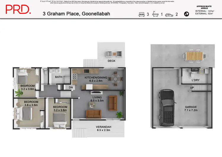 Floorplan of Homely house listing, 3 Graham Place, Goonellabah NSW 2480