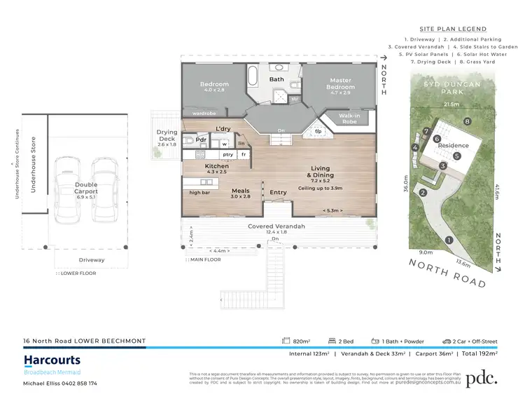 Floorplan of Homely house listing, 16 North Road, Lower Beechmont QLD 4211