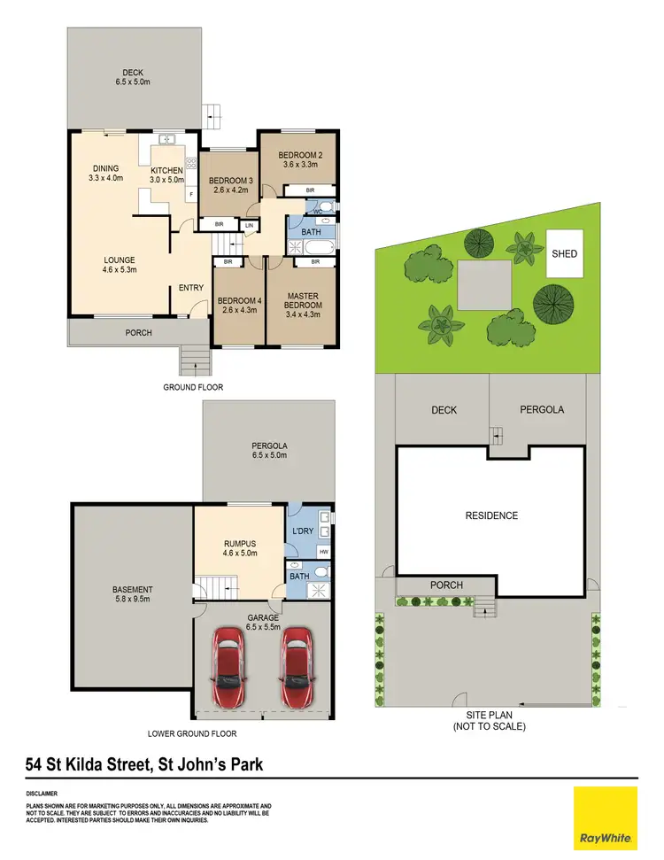 Floorplan of Homely house listing, 54 St Kilda Street, St Johns Park NSW 2176