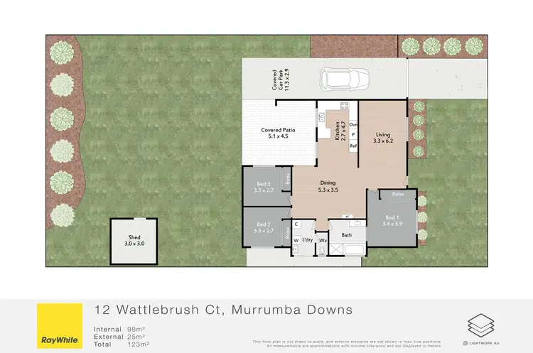 Floorplan of Homely house listing, 12 Wattlebrush Court, Murrumba Downs QLD 4503