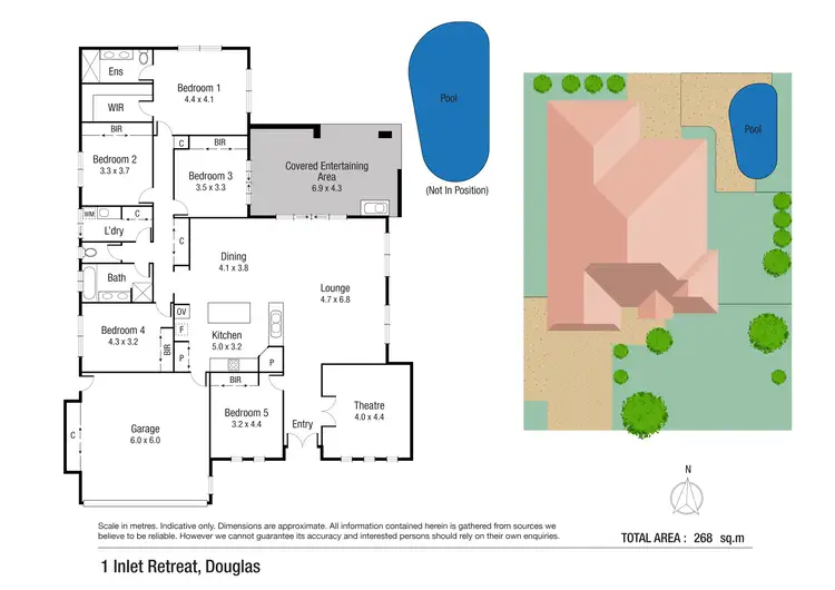 Floorplan of Homely house listing, 1 Inlet Retreat, Douglas QLD 4814
